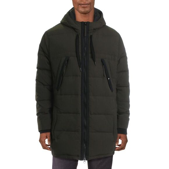 Marc New York by Andrew Marc Mens Holden Green Down Puffer Coat Outerwear NWT - Picture 1 of 2